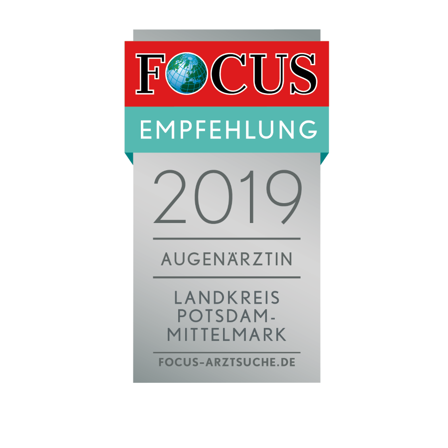 Focus Empfehlung für die Augenärztin im Landkreis Potsdam-Mittelmark des Jahres 2019